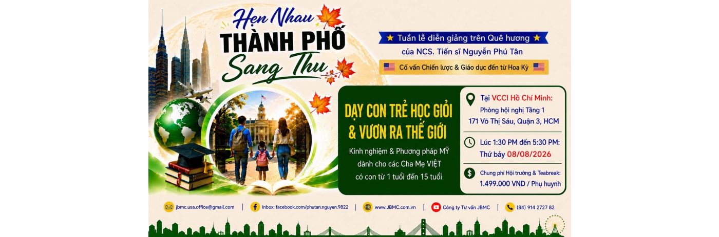 Hẹn nhau Thành phố Sang thu - Dạy con Học giỏi