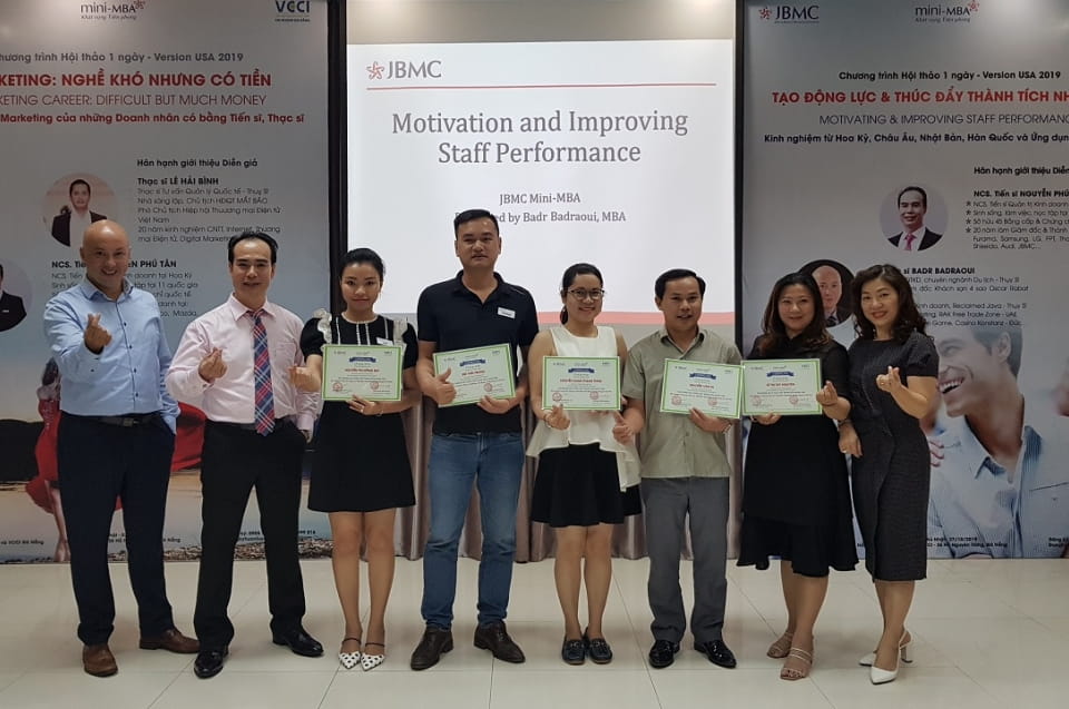 Tạo động lực Nhân viên - Khóa 1 - Mini-MBA JBMC-2019.10.27