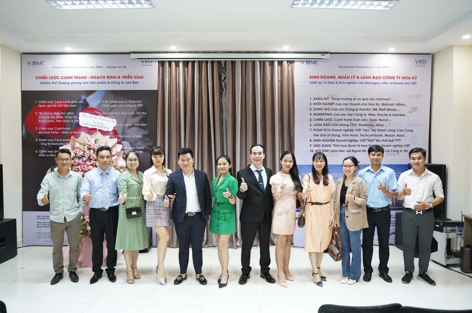 Kinh doanh, Quản lý & Lãnh đạo Công ty Hoa Kỳ - Khóa 1 - VCCI Đà Nẵng - 2022.07.03